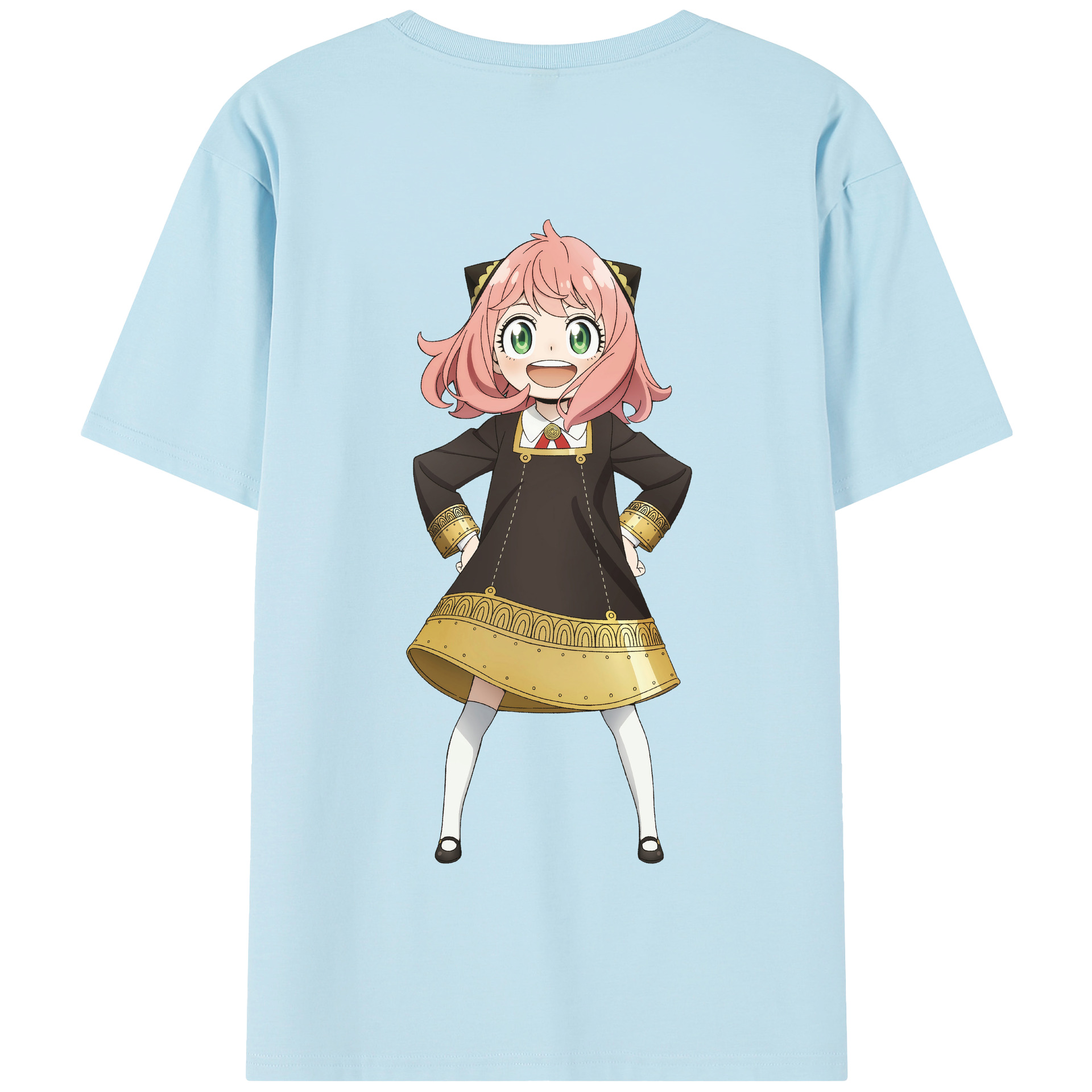 （画像用） SPY×FAMILY间谍家家酒 綿100％半袖Tシャツ（背面プリント）